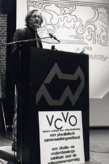 Danny Wildemeersch spreekt over Nieuwe Uitdagingen, 1992 Dommelhof